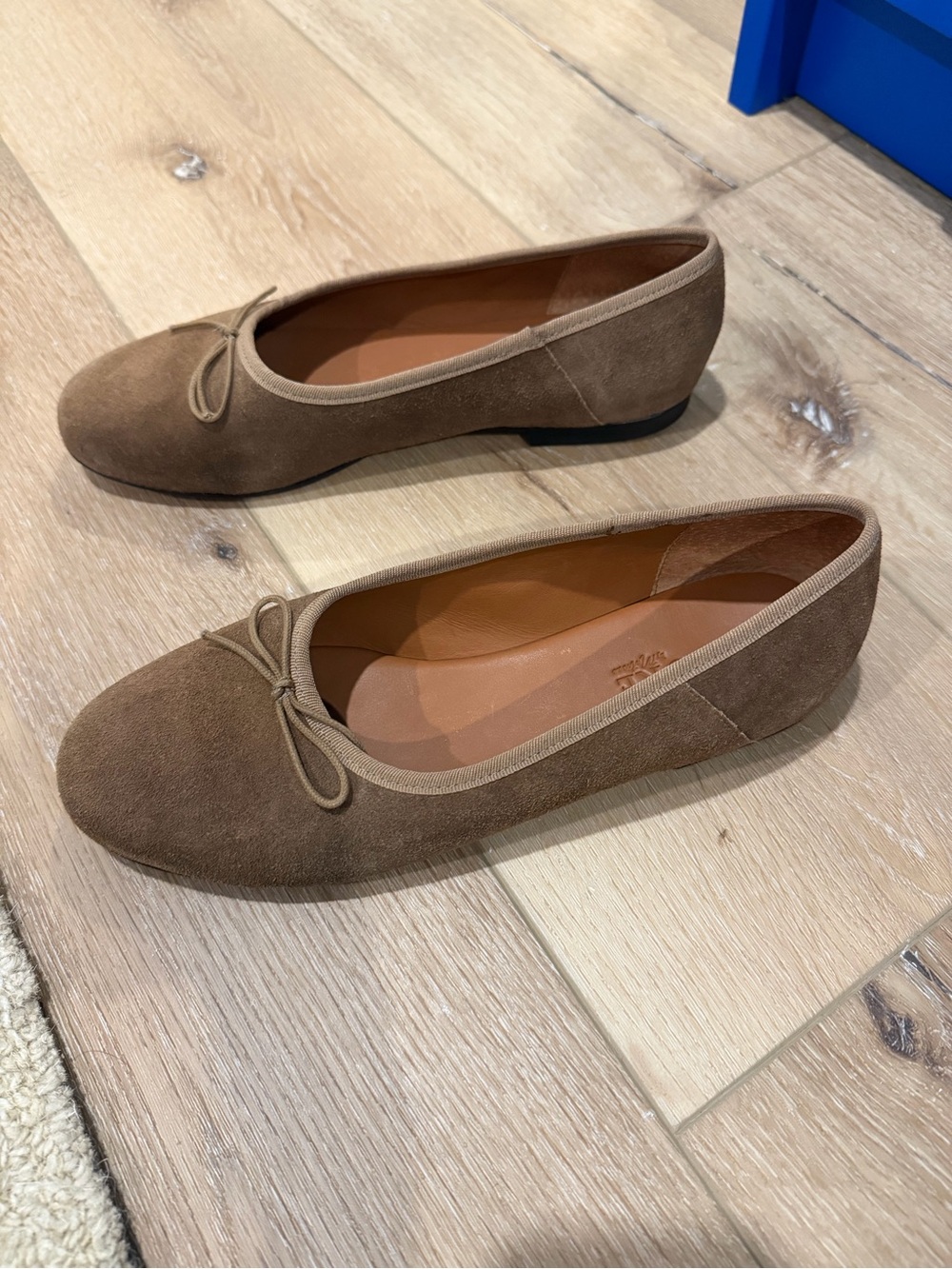 Lenore by Matisse Marie Brown Suede Bow Ballet Flats